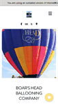 Mobile Screenshot of boarsheadballooning.com